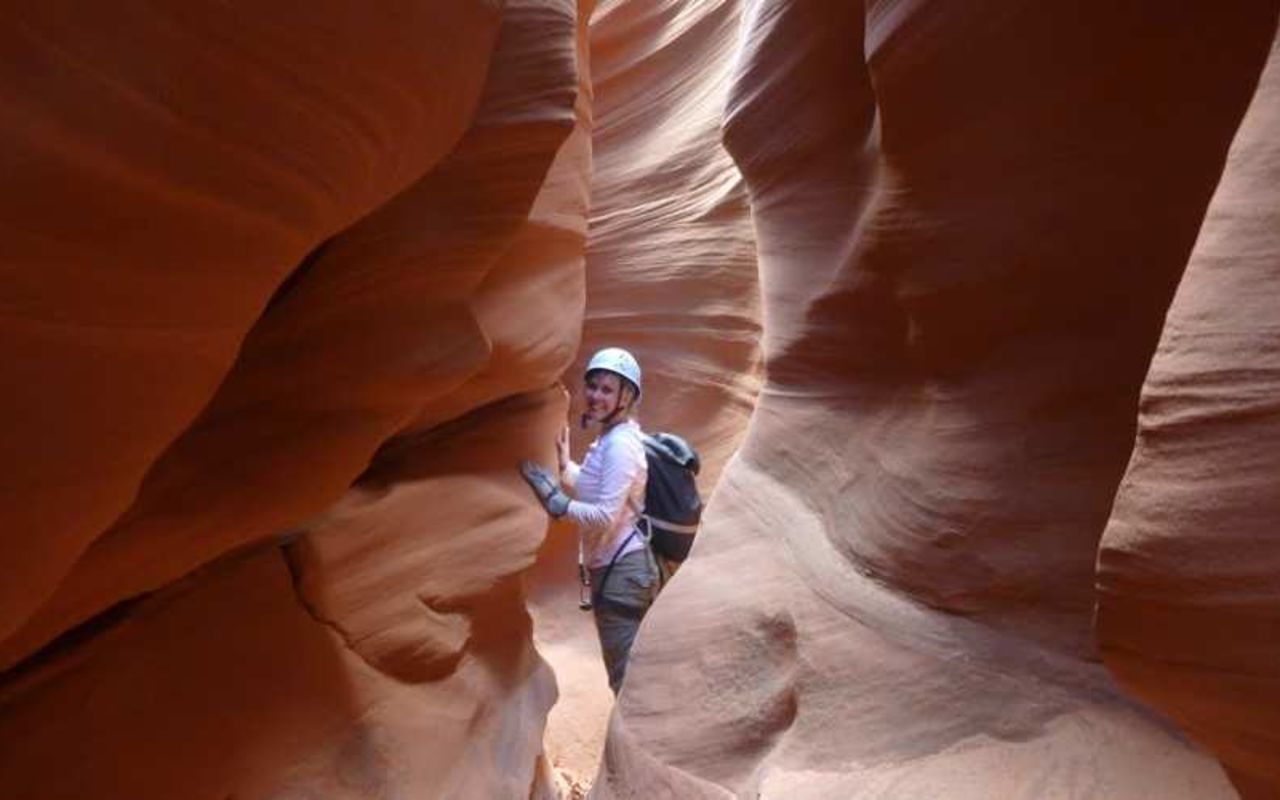 Navtec Expeditions | Photo Gallery | 16 - Slot Canyon Canyoneering Lunch Break