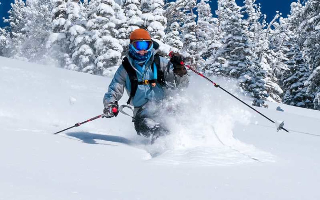 12 Must - Ski Runs in Salt Lake City | Photo Gallery | 1 - Skier in deep powder