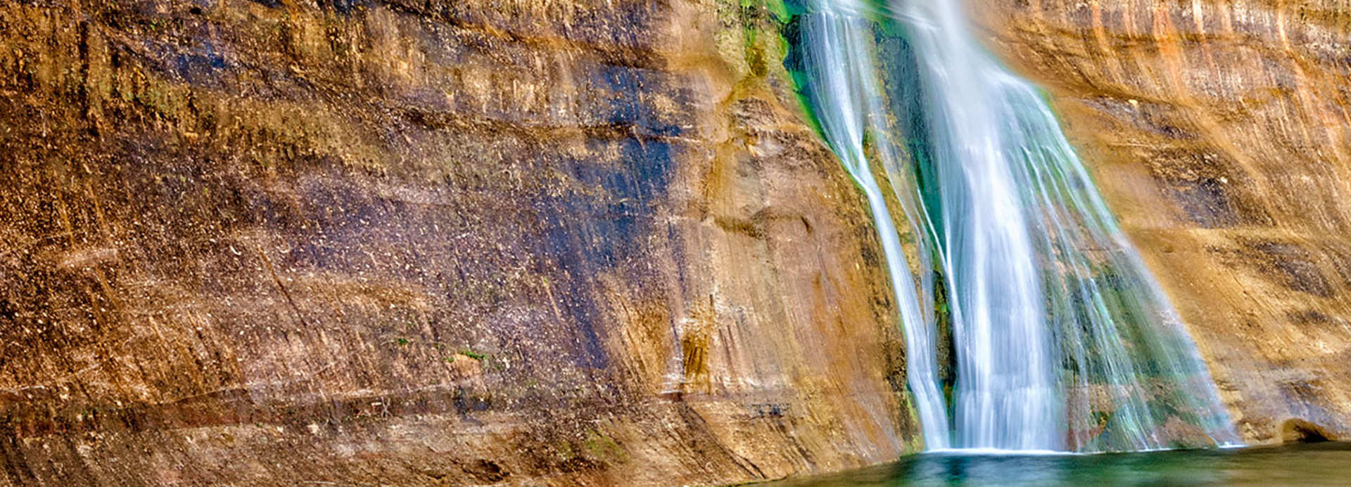 Calf creek outlet hike