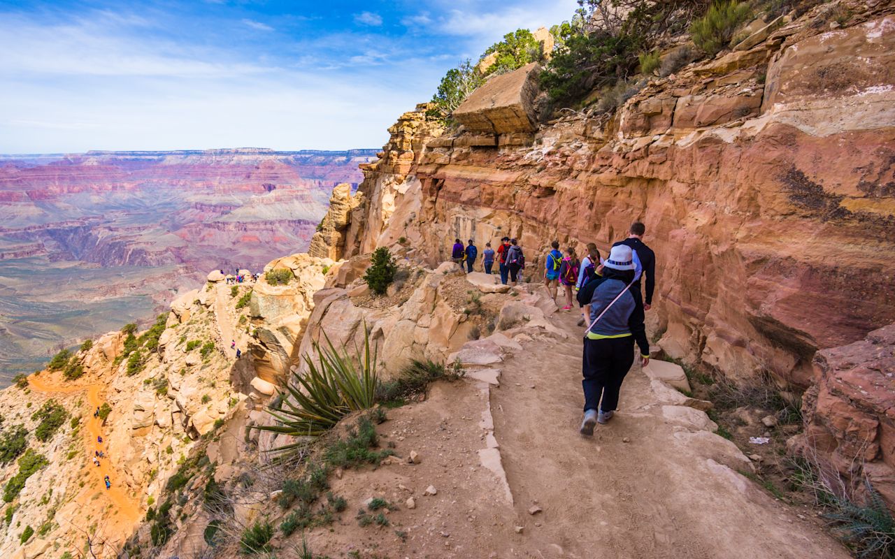 Grand Canyon Hiking Trails Utah