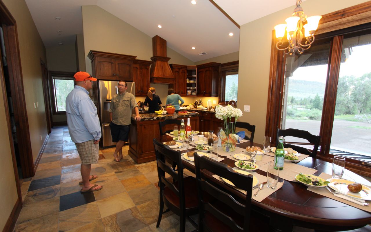 Crystal Ranch Lodge | Photo Gallery | 2 - A private chef is onsite to cook your meals. 