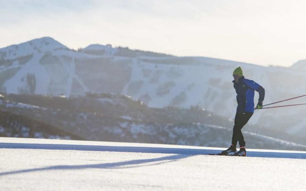 Park City | Photo Gallery | 13 - Person cross country skiing near Park City
