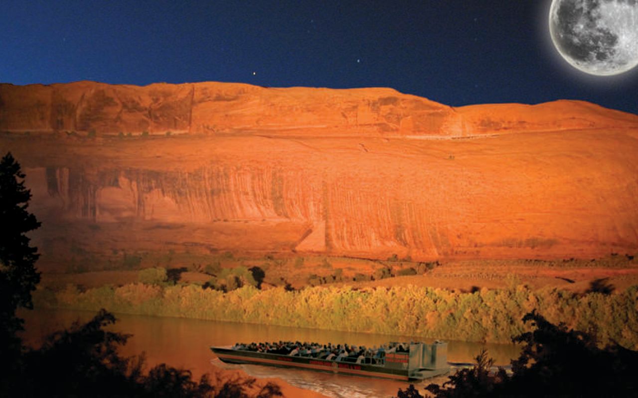 Canyonlands By Night & Day | Photo Gallery | 7 - Evening Jet Boat Tours on the Colorado The Canyonlands area is unlike any other in the world, making this boat ride one of the most outstanding events you’ll experience