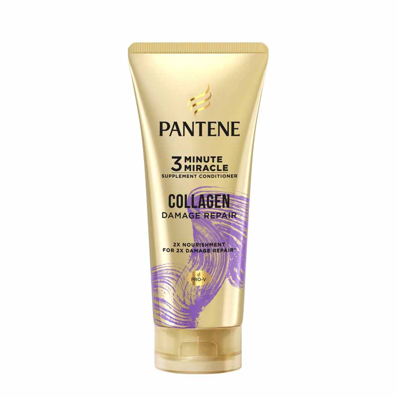 Pantene 3 Minute Miracle Supplement Conditioner Collagen Damage Repair