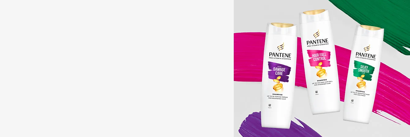 Shampoo Banner| Pantene