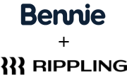 Bennie + Rippling Mobile Logo