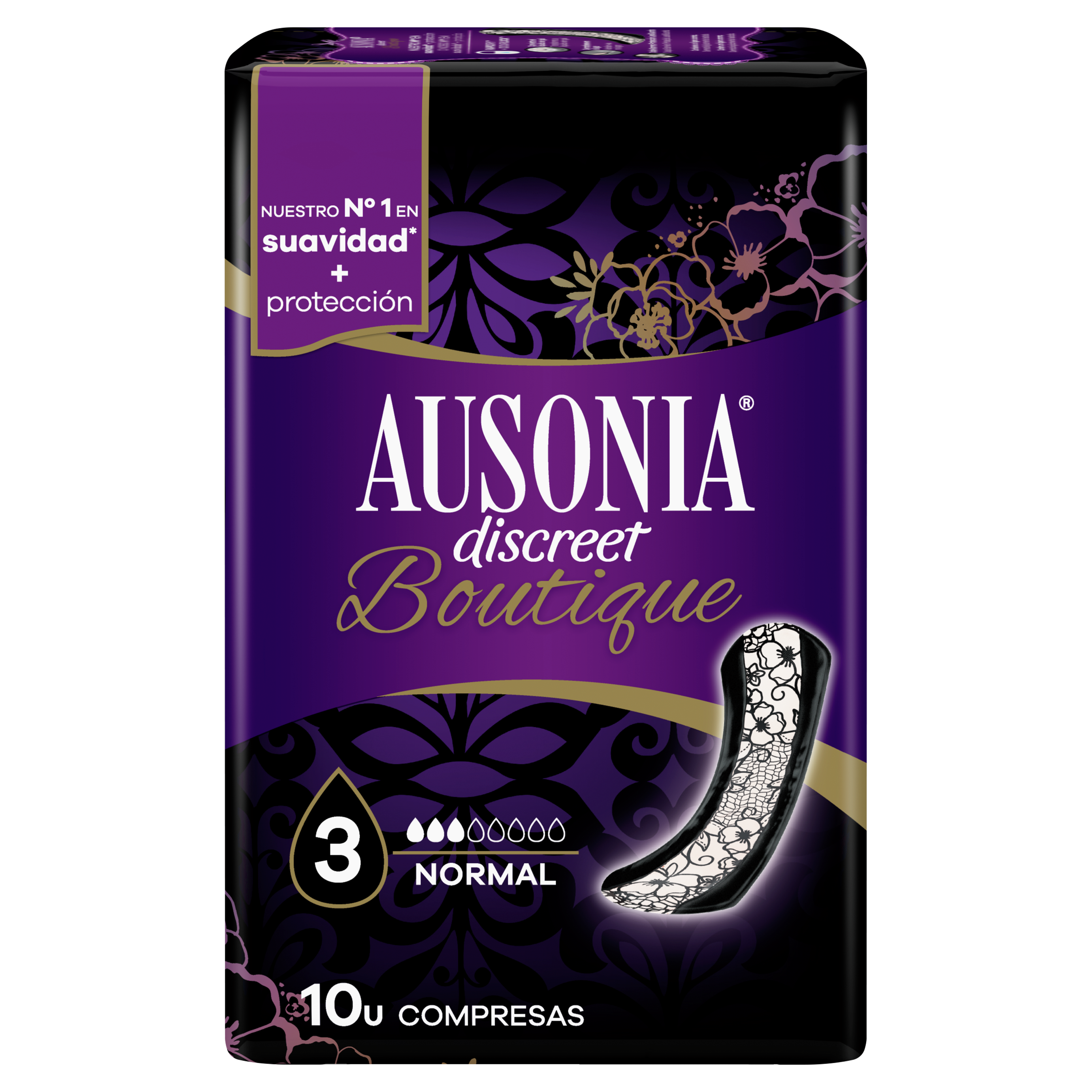 Ausonia Discreet Lot de 40 comprimés pour perte durine Plus Long Plus pour vieux hyperactifs 930 g 