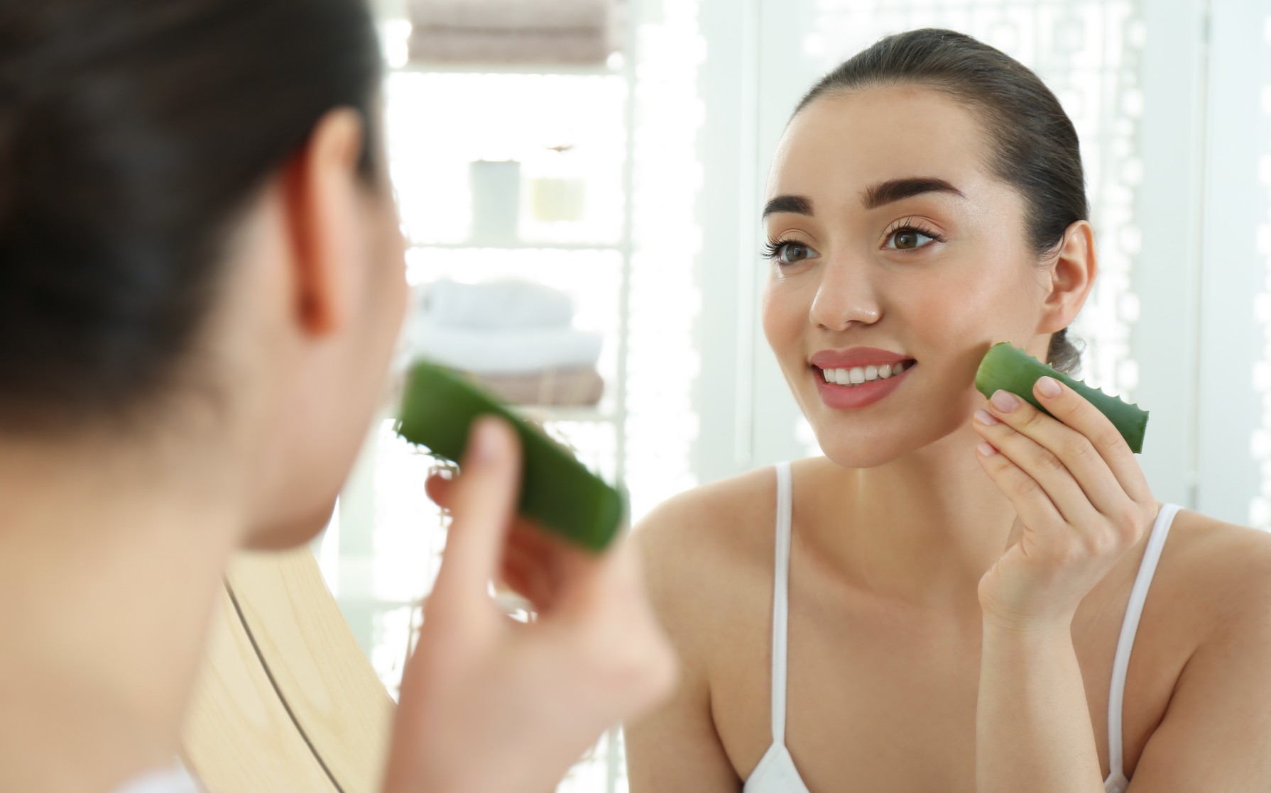 Les bienfaits de l'Aloe Vera sur la peau sche - Aroma-Zone