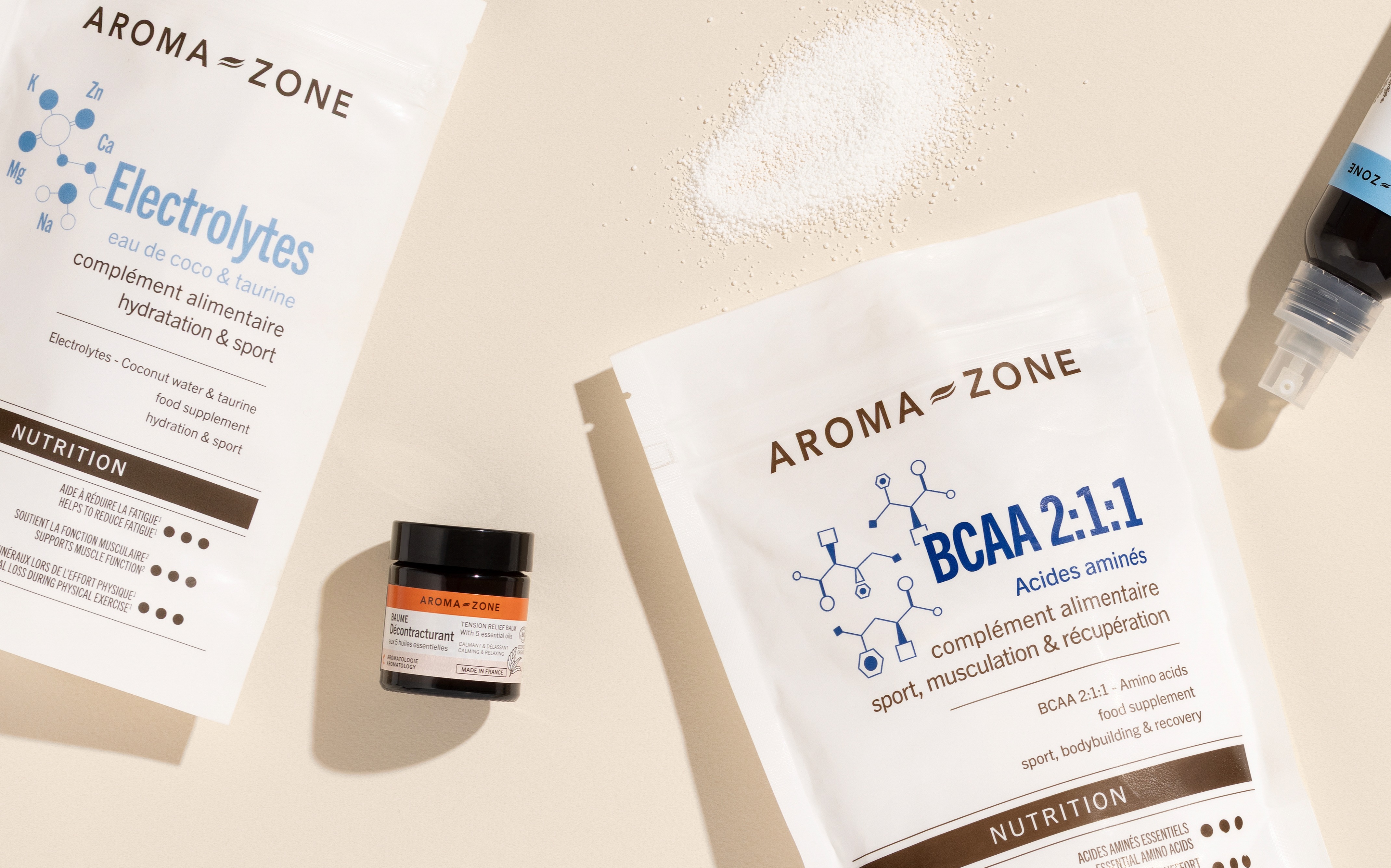 Créatine Aroma Zone (Creapure®) - 300 G - Complément Alimentaire Poudre - Qualité Allemande