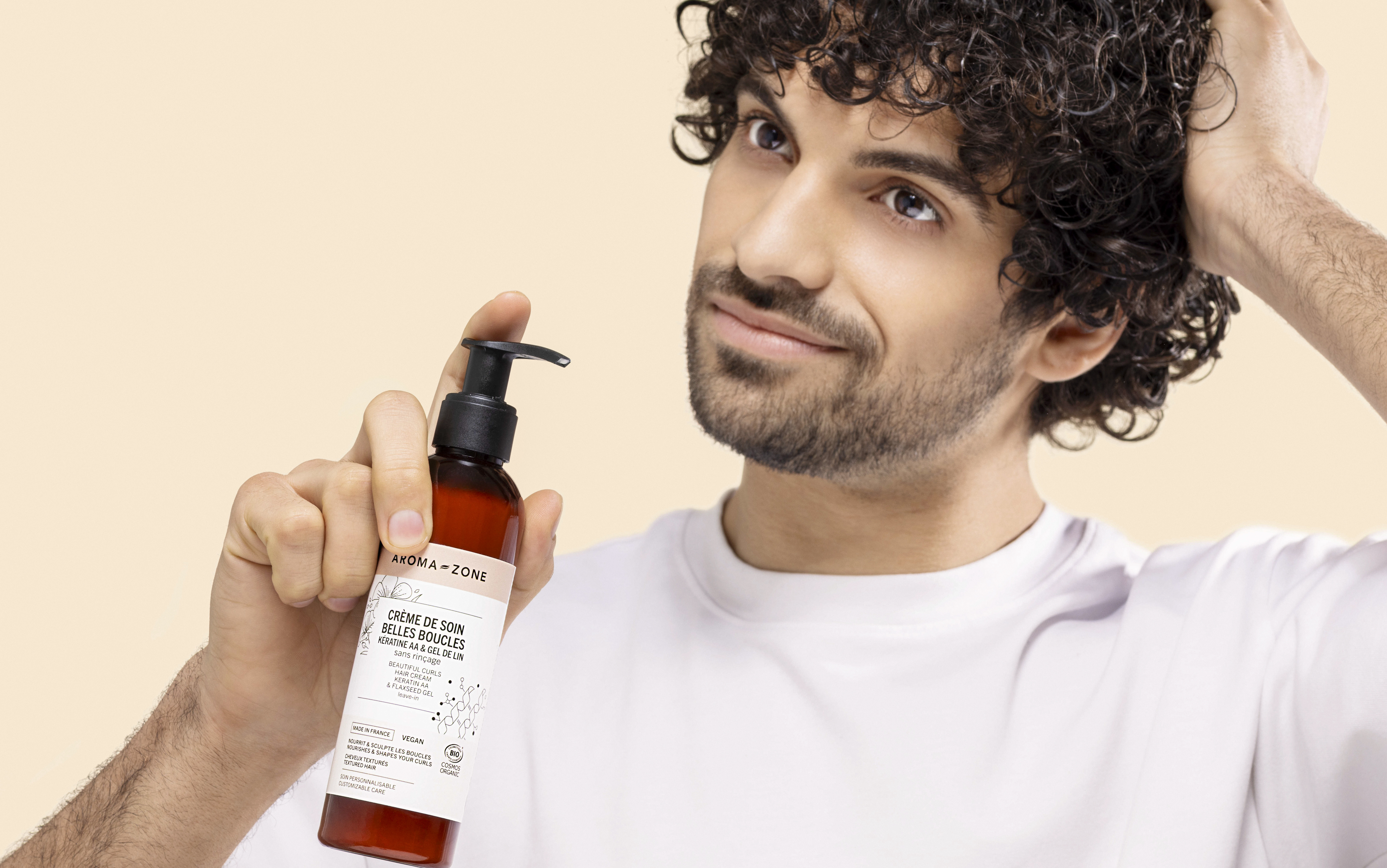 Hair curl cream: definition and shine - Aroma Zone