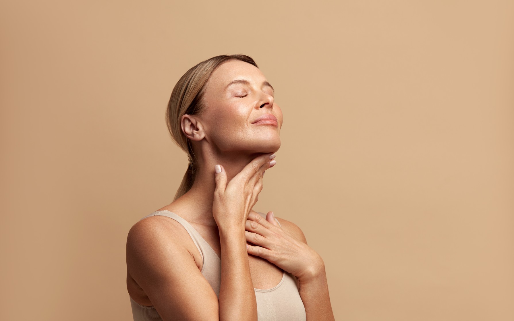 Cou fripé que faire Aroma-Zone