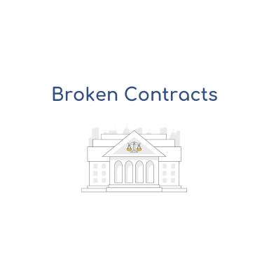 What to do if someone breaks a contract