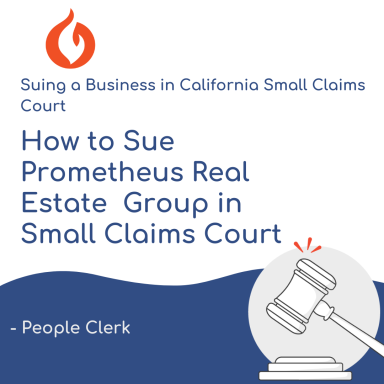 How to Sue Prometheus Real Estate Group in Small Claims Court