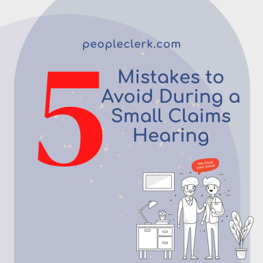 5 Mistakes to Avoid During a Small Claims Hearing