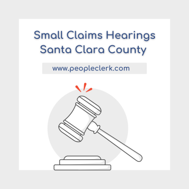 The Small Claims Hearing- Santa Clara County