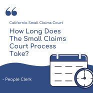 How Long Does The Small Claims Court Process Take 