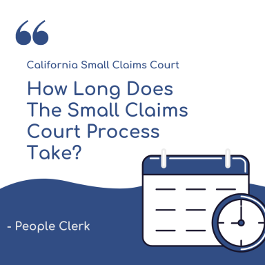 How Long Does The Small Claims Court Process Take?