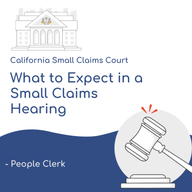 What is a Small Claims Court Hearing like?