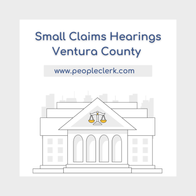 The Small Claims Hearing - Ventura County