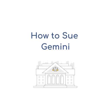 How to Sue Gemini