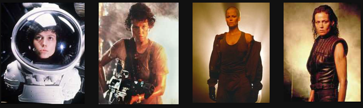 Alien - Ripley - collage