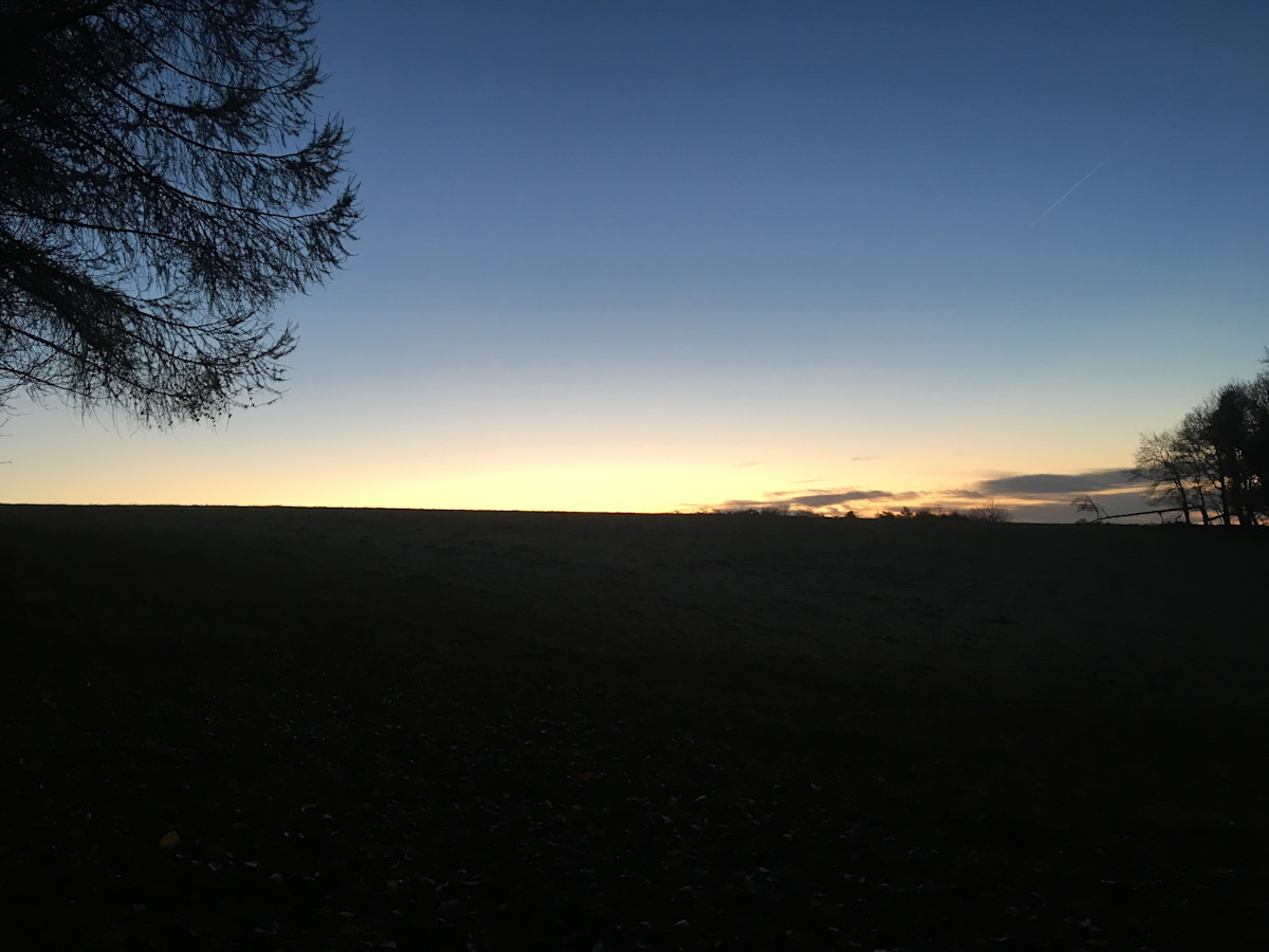 Hawkwood sunrise