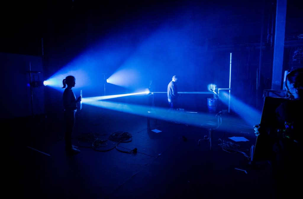 Dark Land Light House R&D (photo by Paul Blakemore)