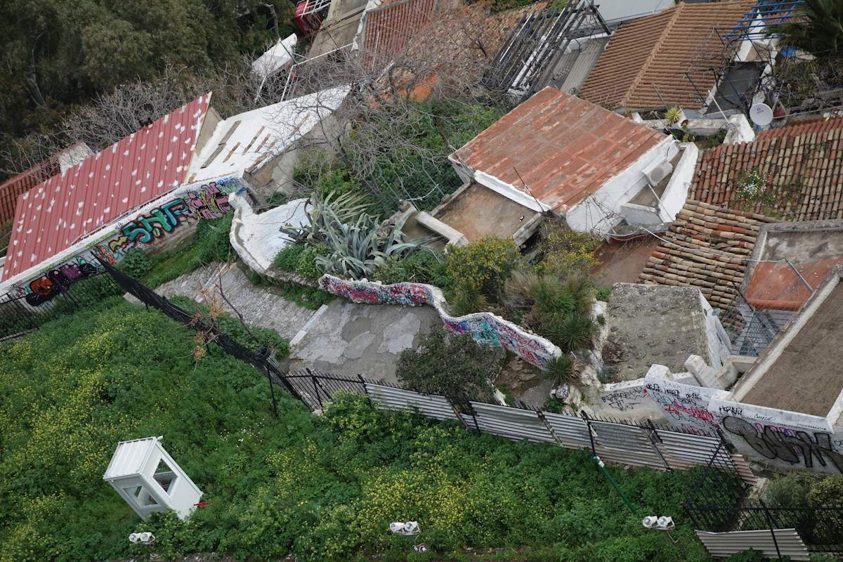 Steady Statements - Athens graffiti wall