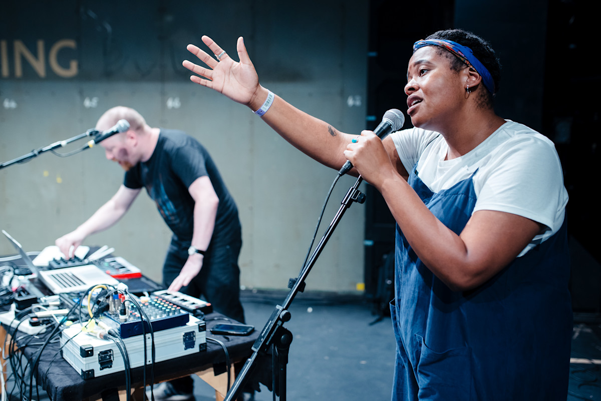 A Million Tiny Glitches R&D (photo by Jack Offord)