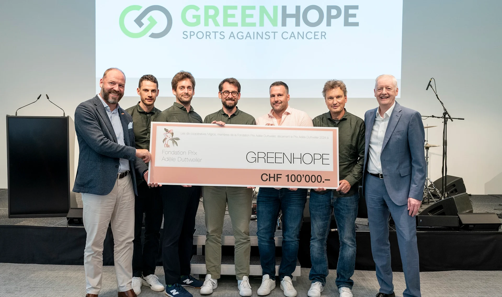 Mattia Keller, Lucas Tramer, Mattia Cereghetti, Luca Cereghetti, Christoph Lenz, Markus Glarner, Jean-Marc Bovay