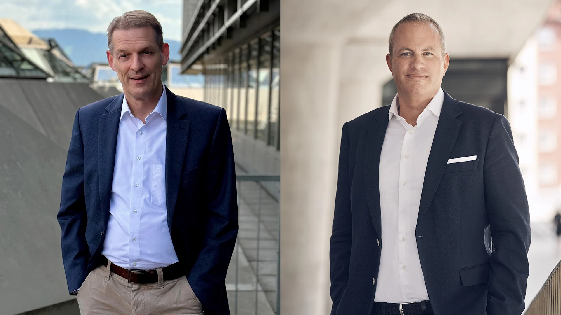 Portraits de Markus Neukom et Christopher Rohrer