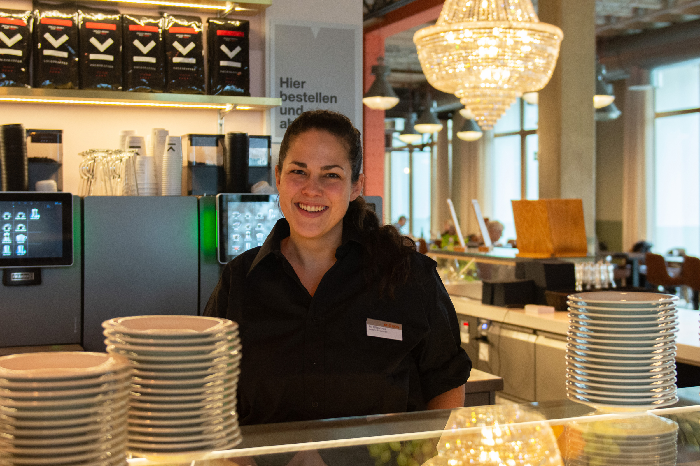 Leiterin des Restaurants ist Manuela Gligoroski – für sie ist es eine Rückkehr nach Neuhausen.