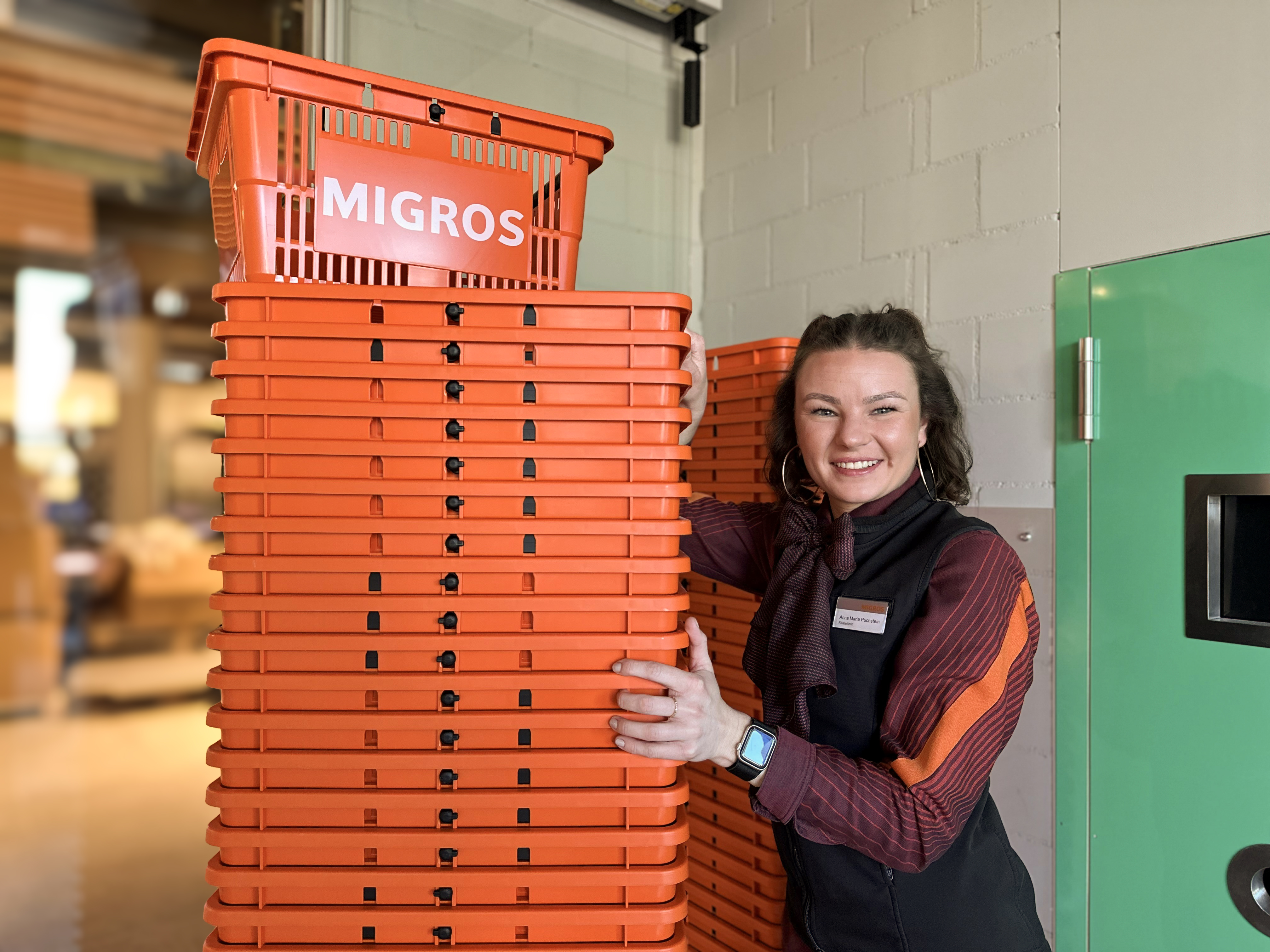 Filialleiterin Anna-Maria Puchstein