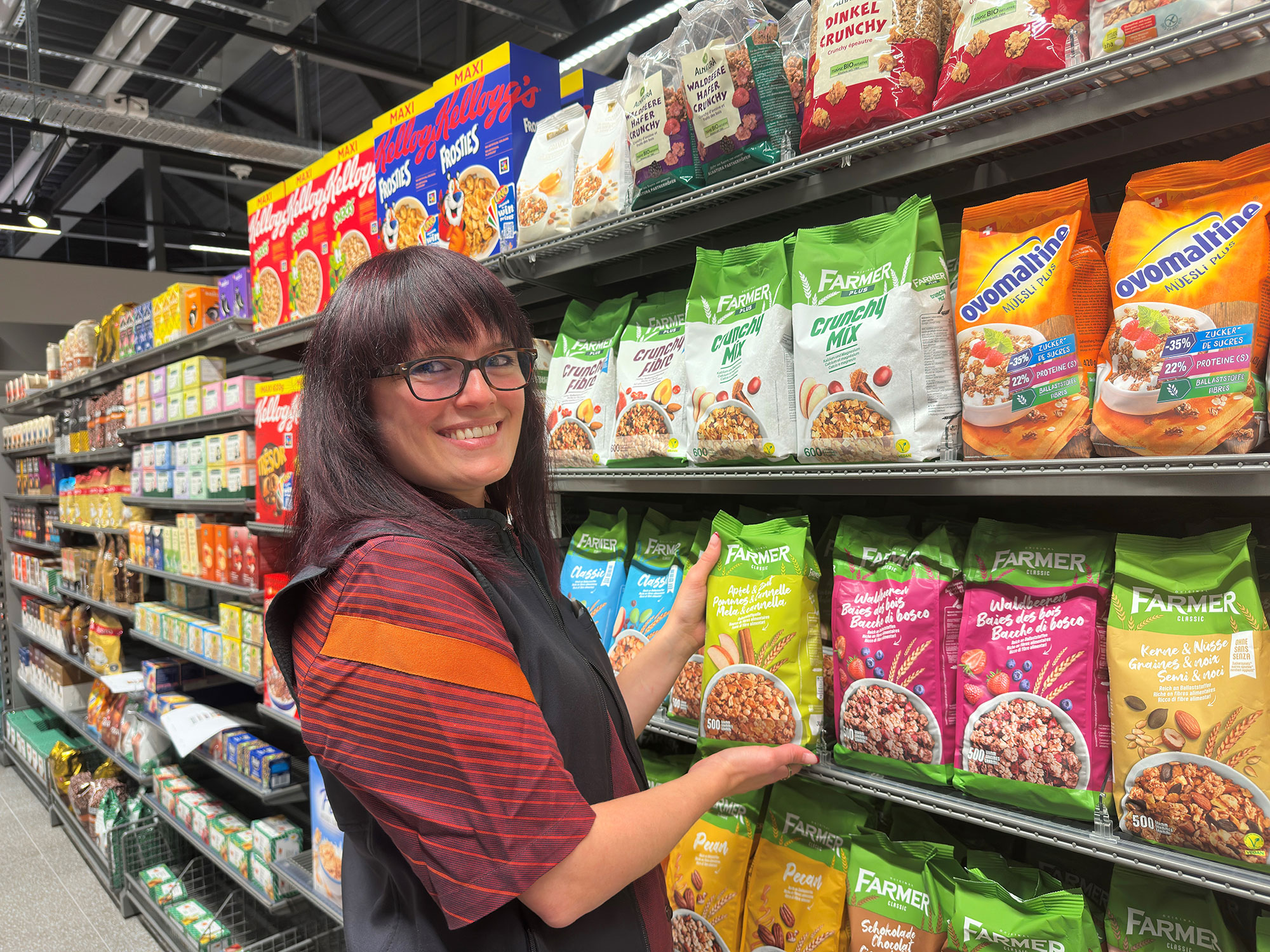 Freut sich darauf, die Kundinnen und Kunden in der Migros Neu St. Johann zu begrüssen: Filialleiterin Melanie Meli.