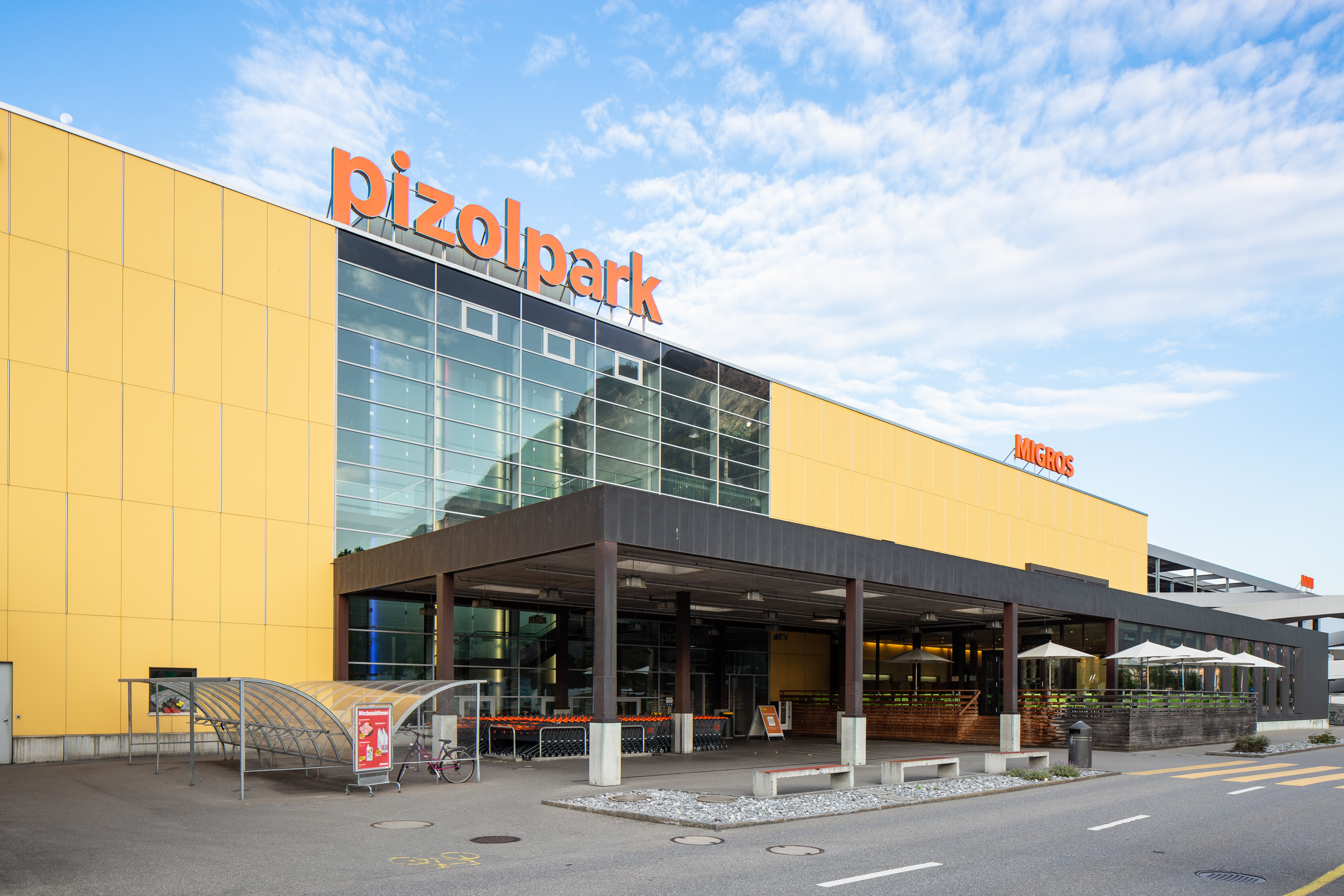 Aussenaufnahme Pizolpark Mels