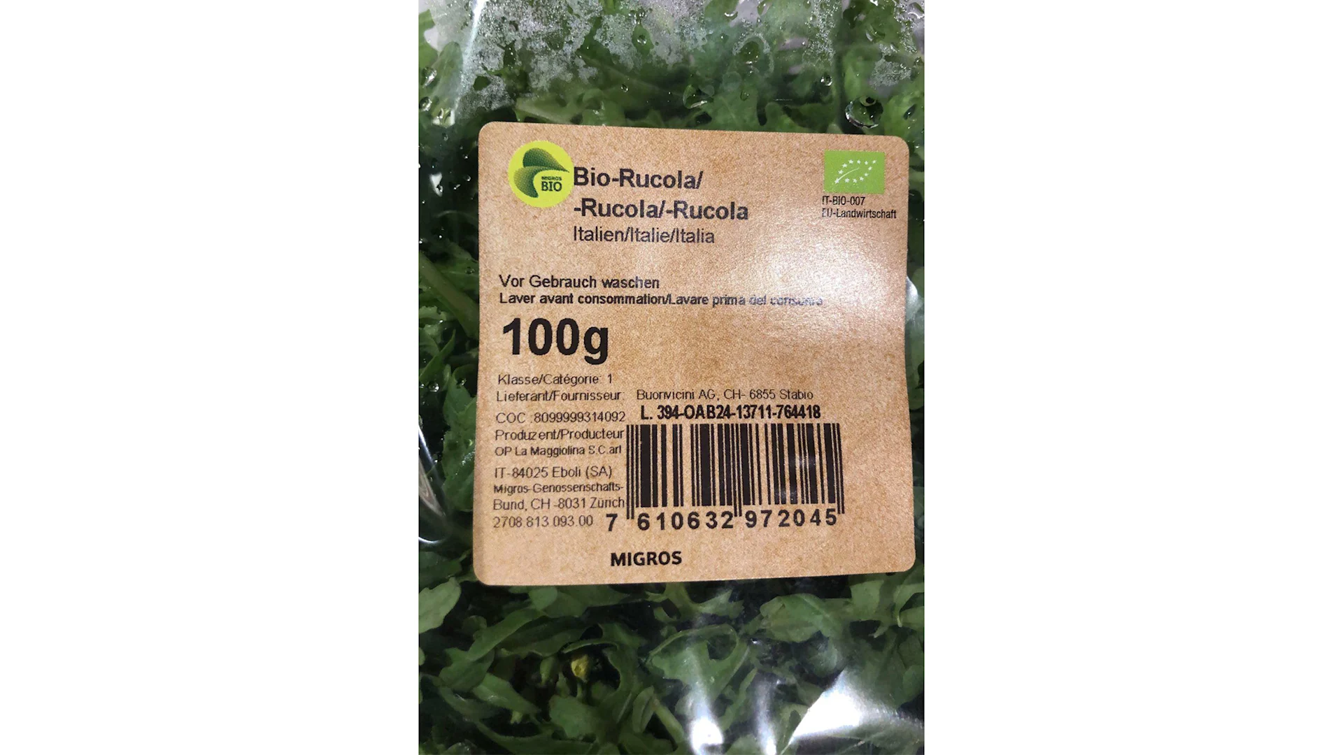 Bio-Rucola
