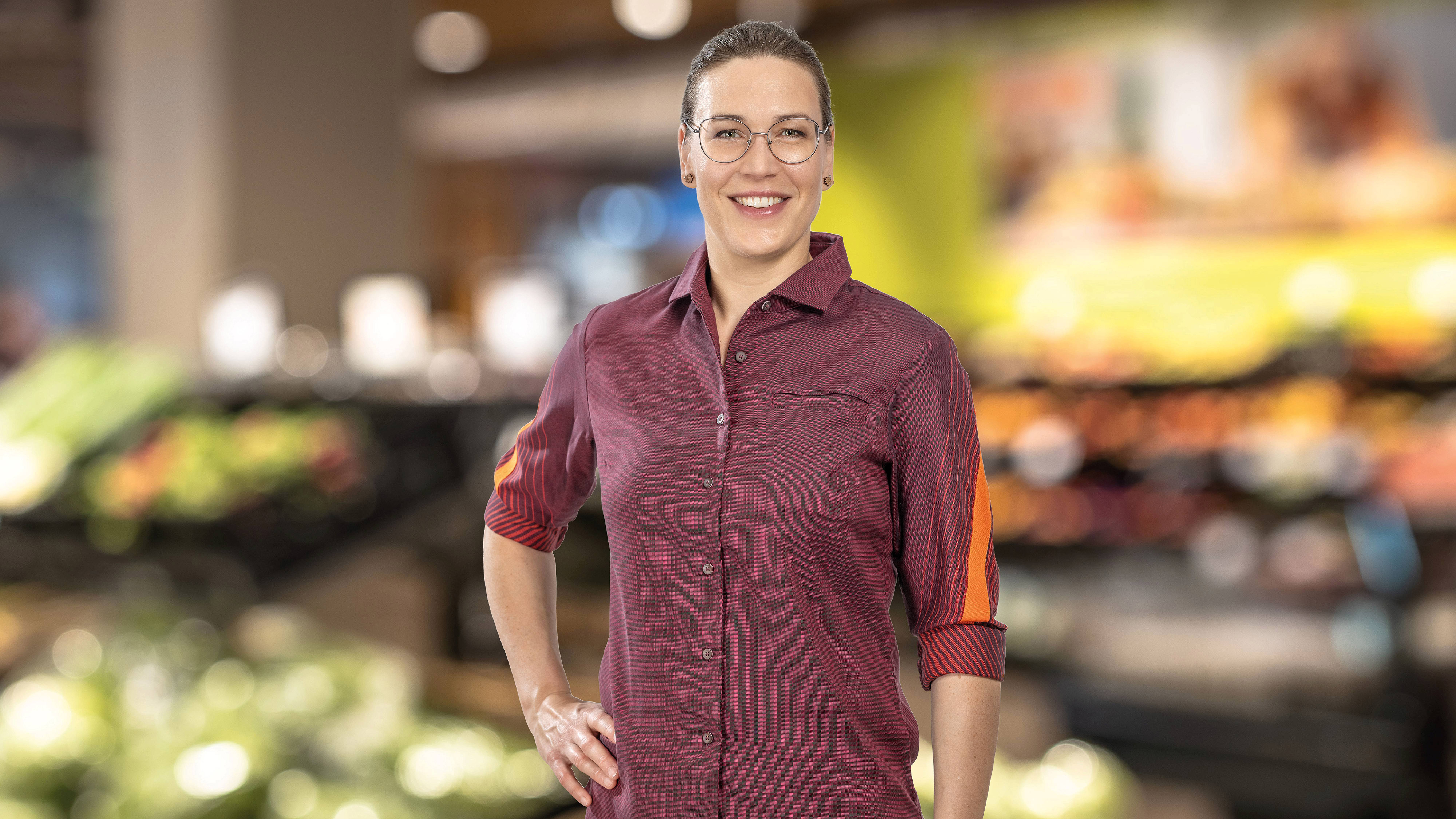 Filialleiterin Beatrice Herrmann und ihr Team freuen sich auf die Wiedereröffnung am 26. September.