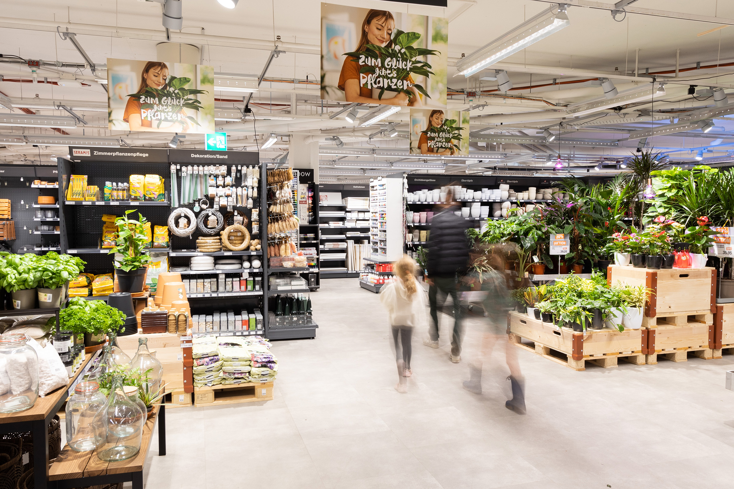 Der Do it + Garden im Brunaupark in Zürich