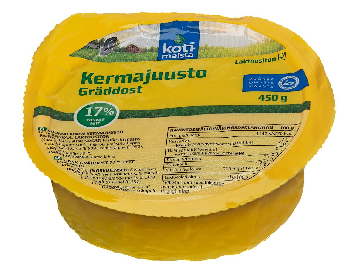 Kotimaista kermajuusto