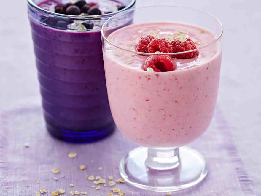 Kaura-marjasmoothie