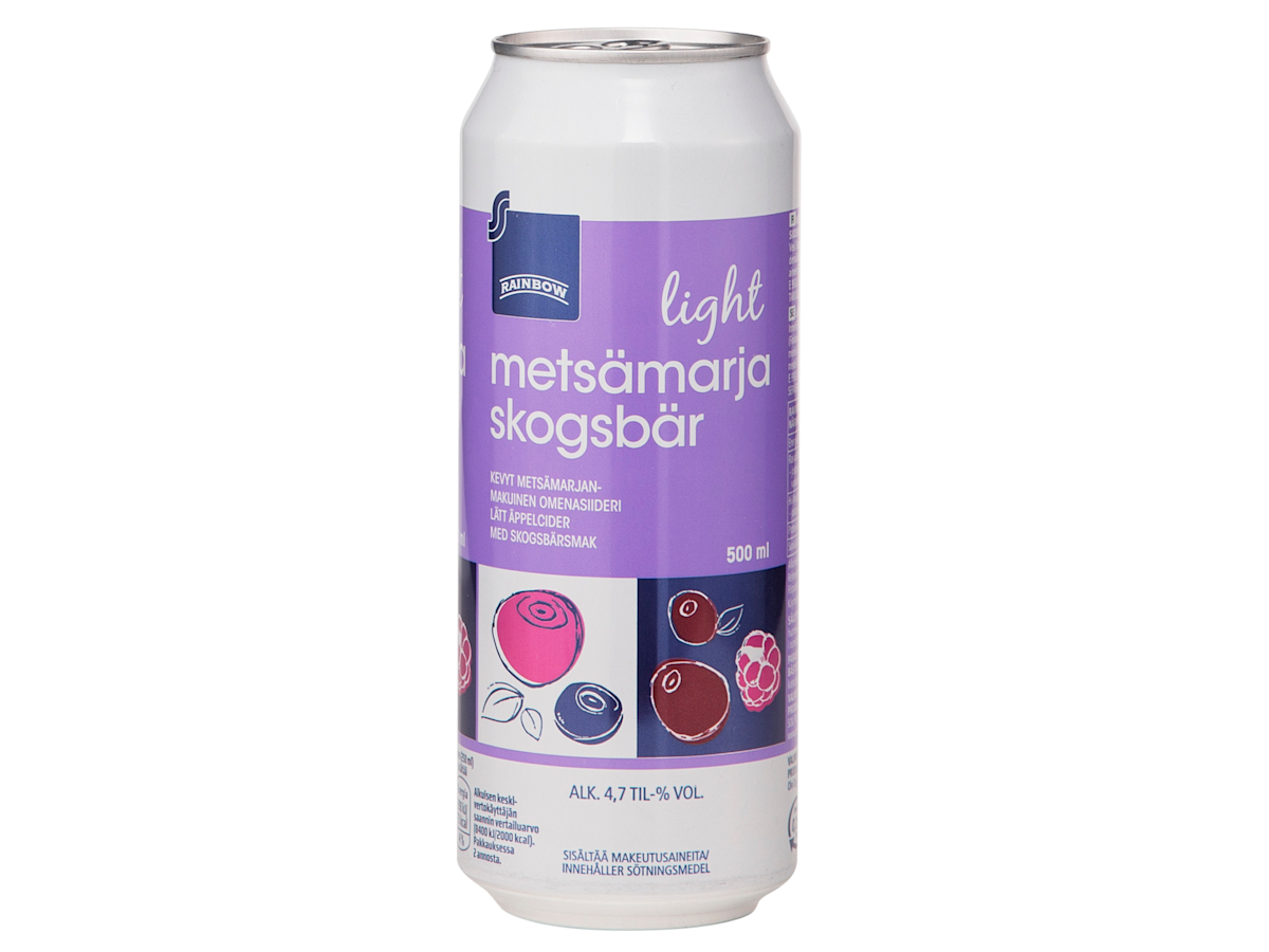 Rainbow metsämarjasiideri