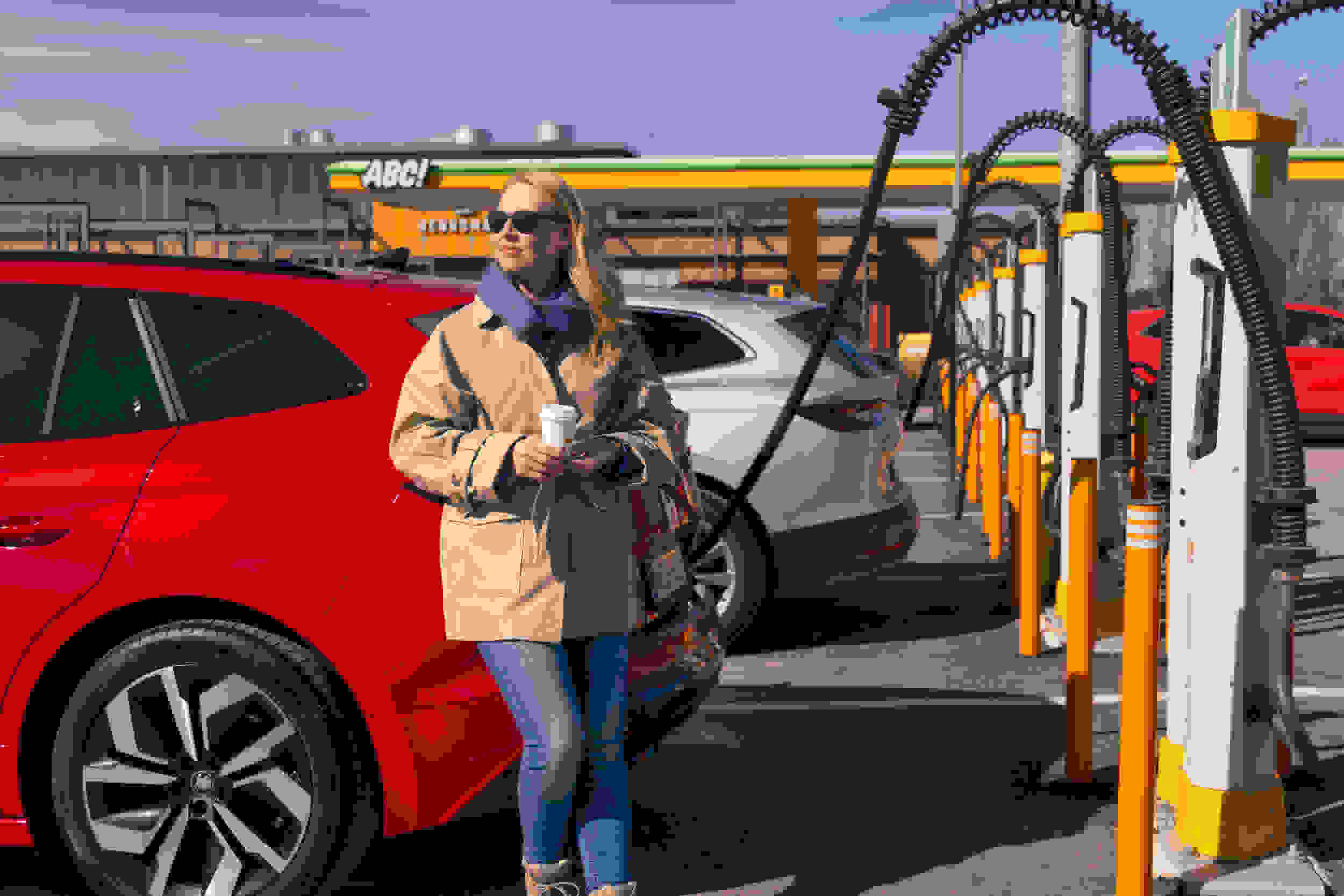 ABC-latausasema Lahden Renkomäessä