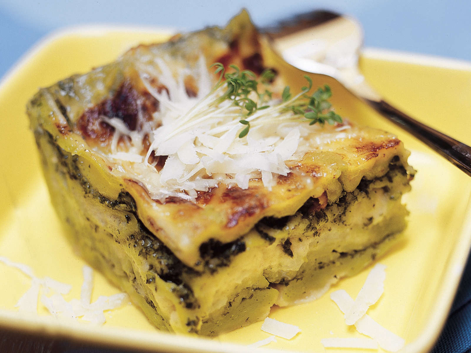 Vihreä lasagne | Pasta | Yhteishyvä