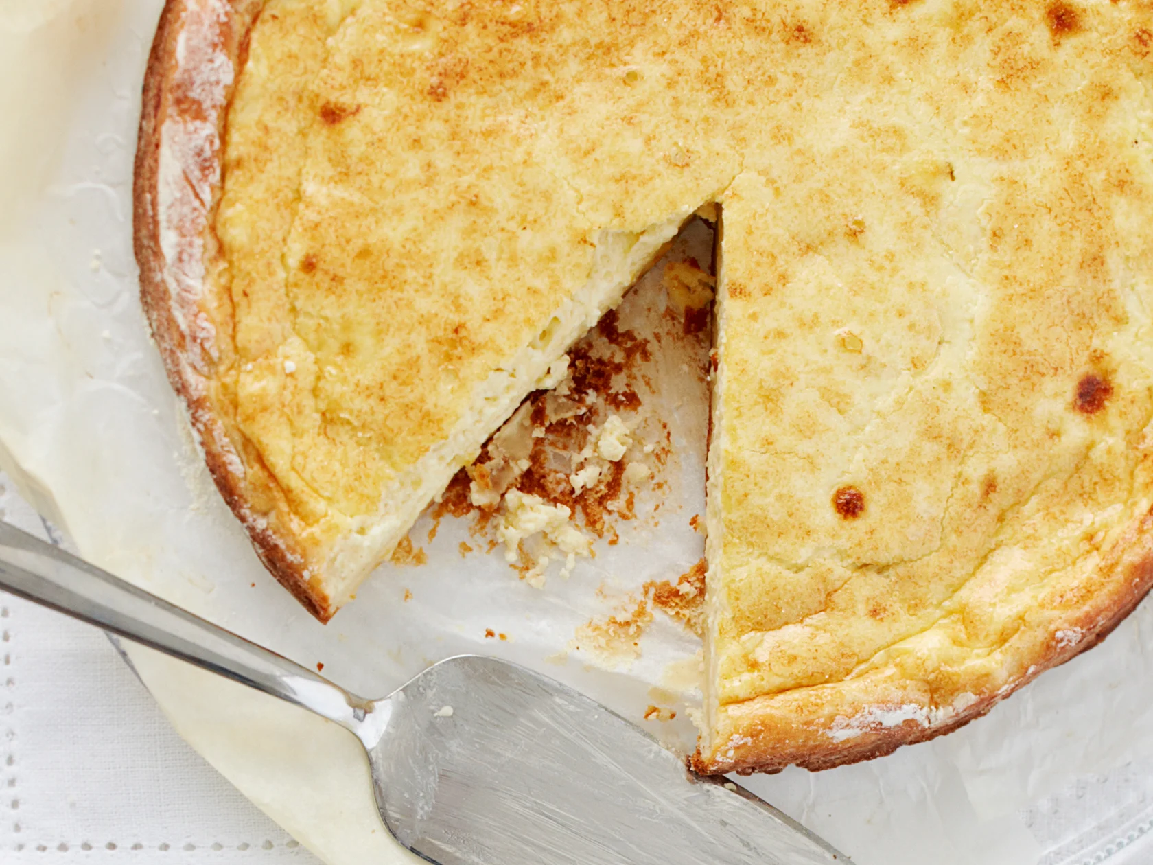 Kolmen juuston piirakka