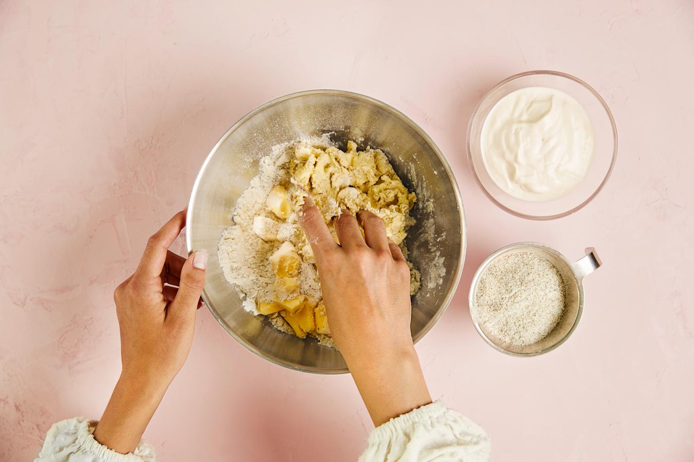 Sienipiirakka vaihe 1