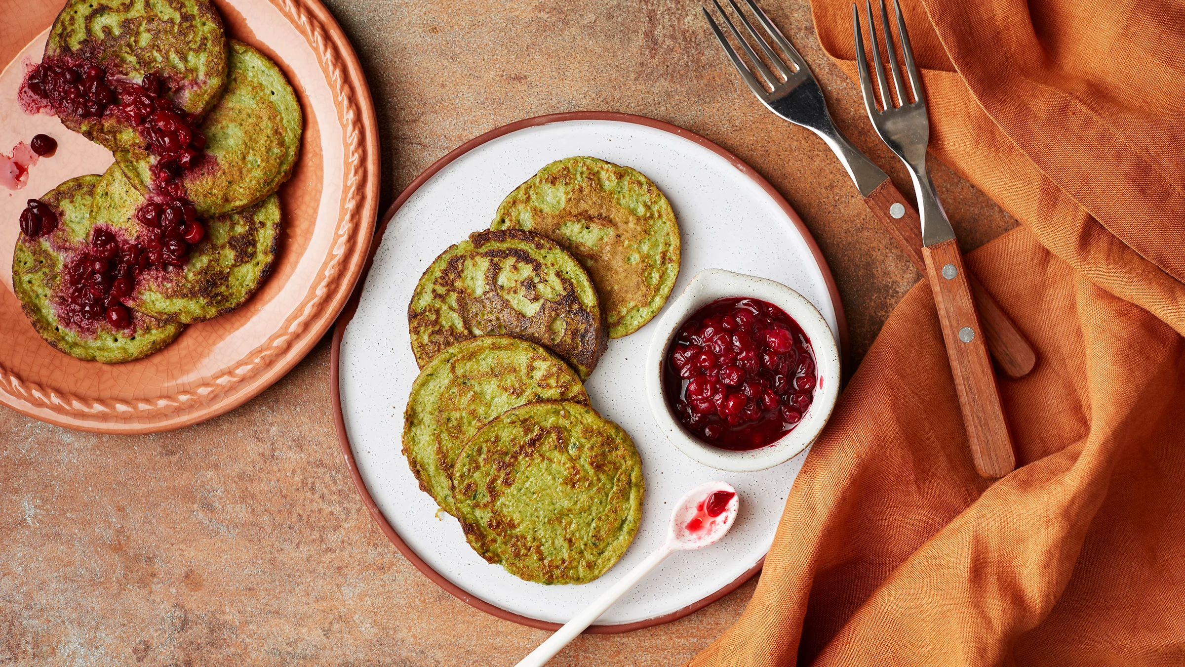 Helpot kaura-pinaattiletut