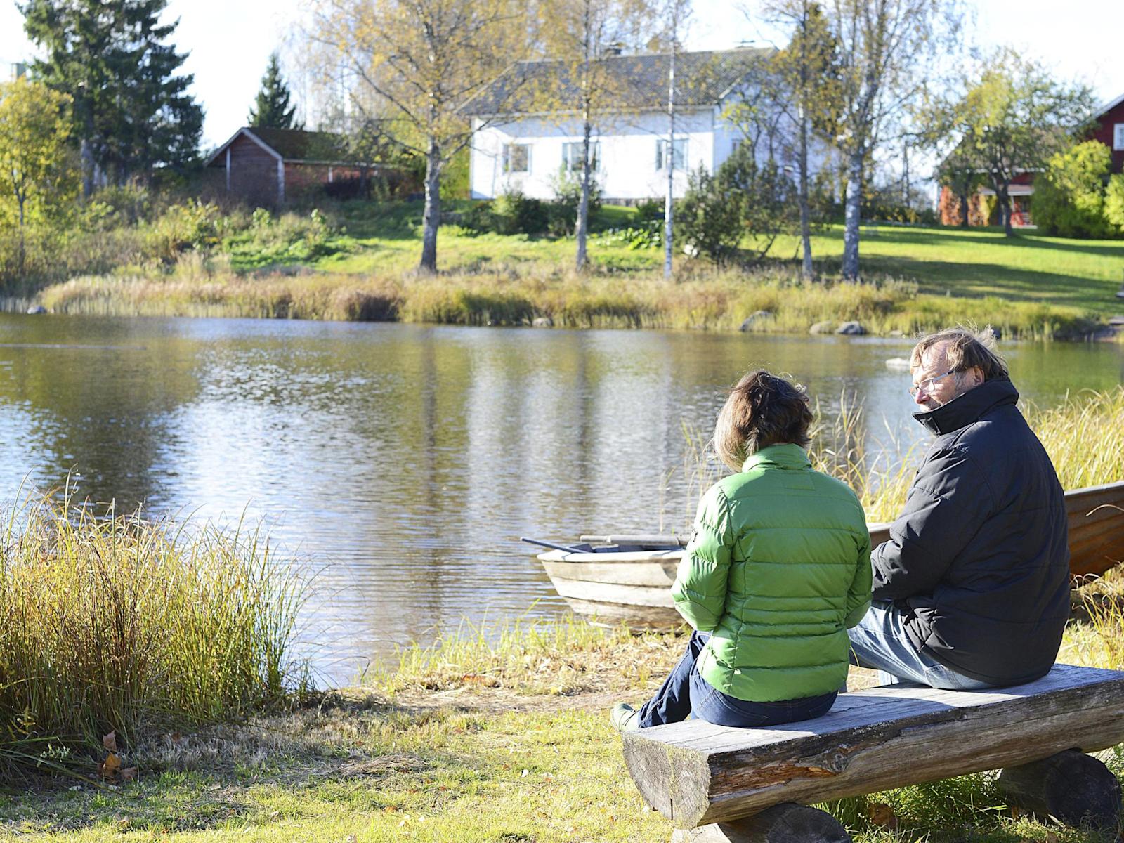 "Oma ranta viehätti", Markku muistelee talon ostopäätöstä.
