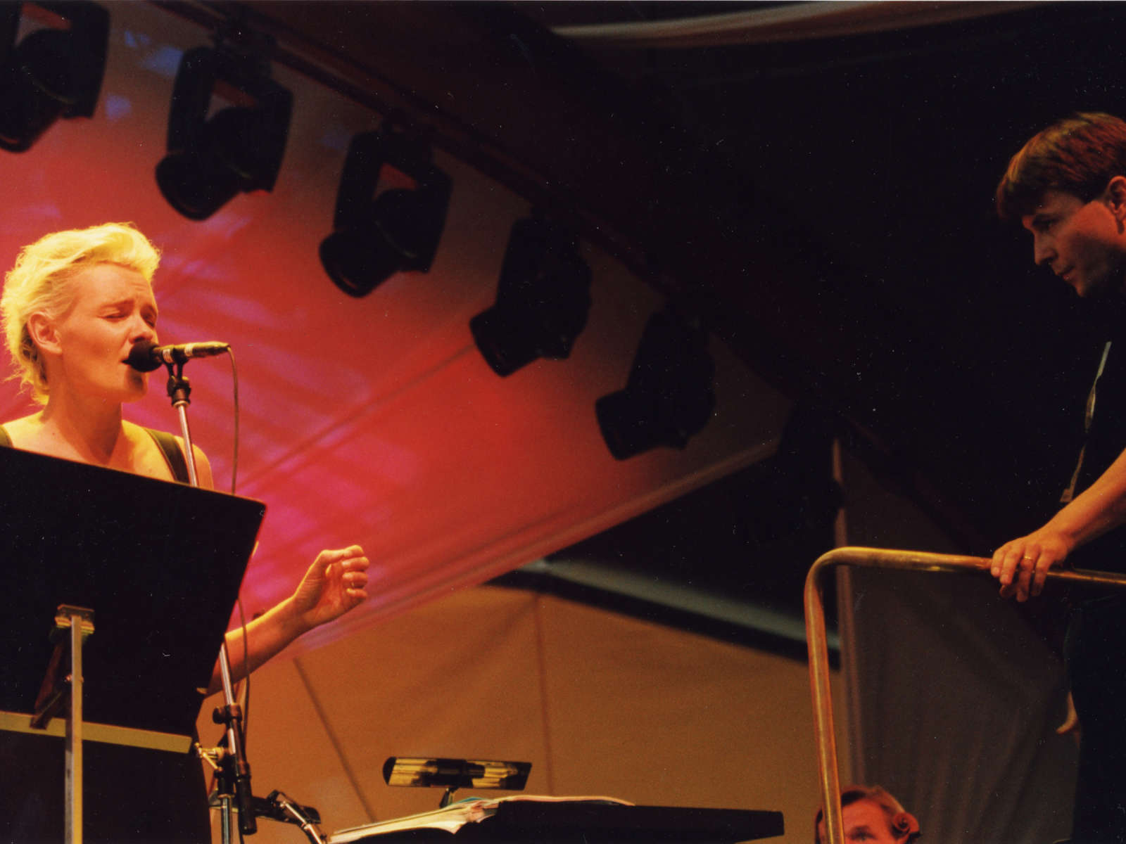 Eva Dahlgren oli Juhlaviikkojen vieraana 1995.