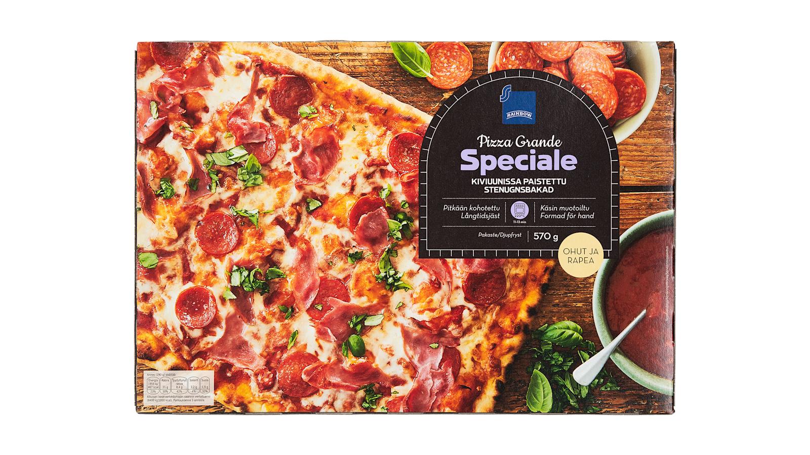 Rainbow Pizza Grande Speciale