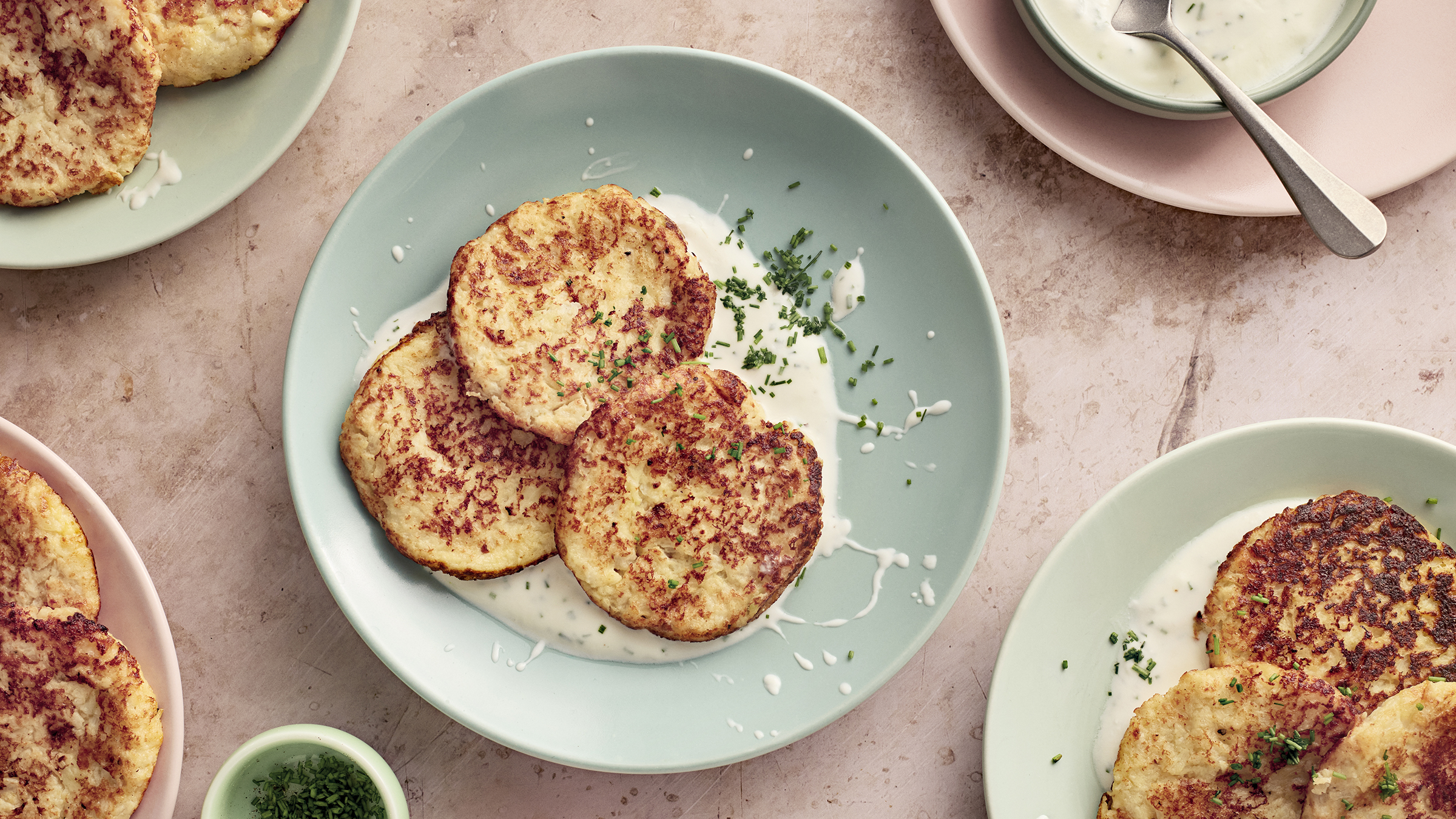 Juustoiset kukkakaalipihvit